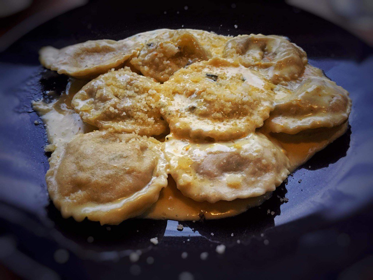 Homemade pasta. A gourmet delight in Loja, Ecuador