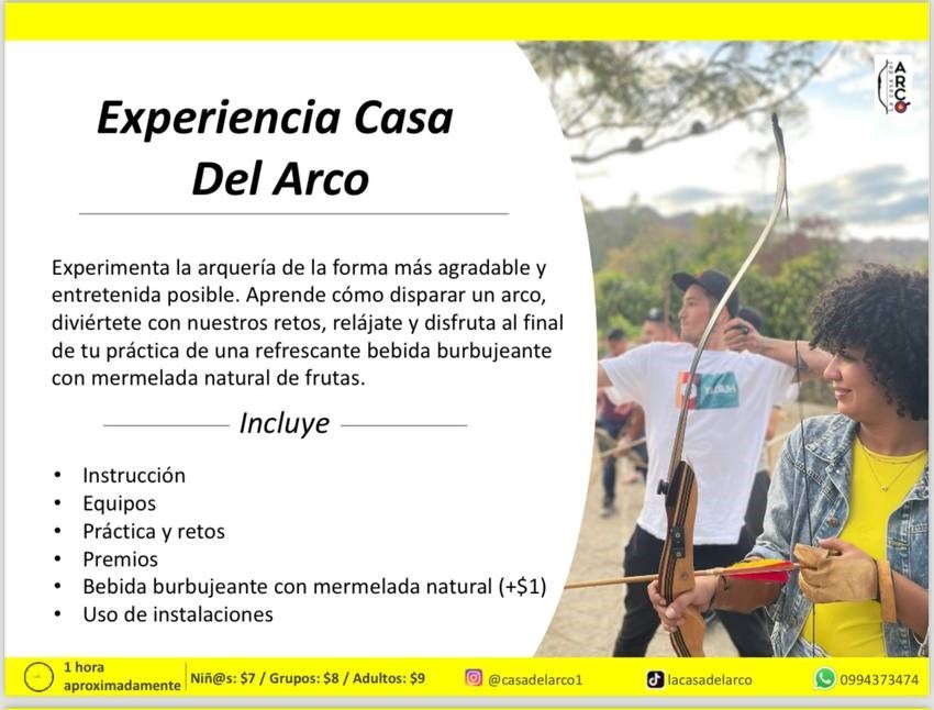 Experiencia Casa del Arco. Actividades al aire libre para hacer en Vilcabamba